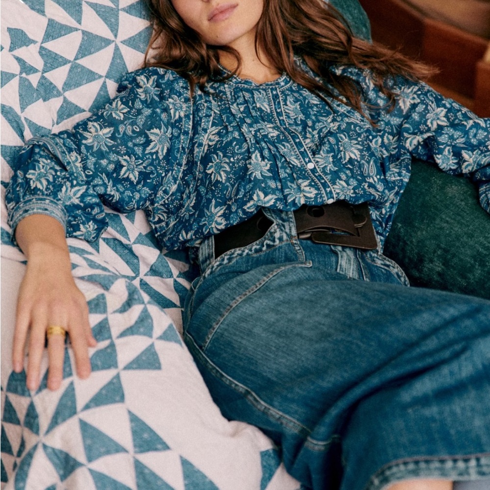 Sezane X Sea NY Mariana Blouse - Picture 5 of 9
